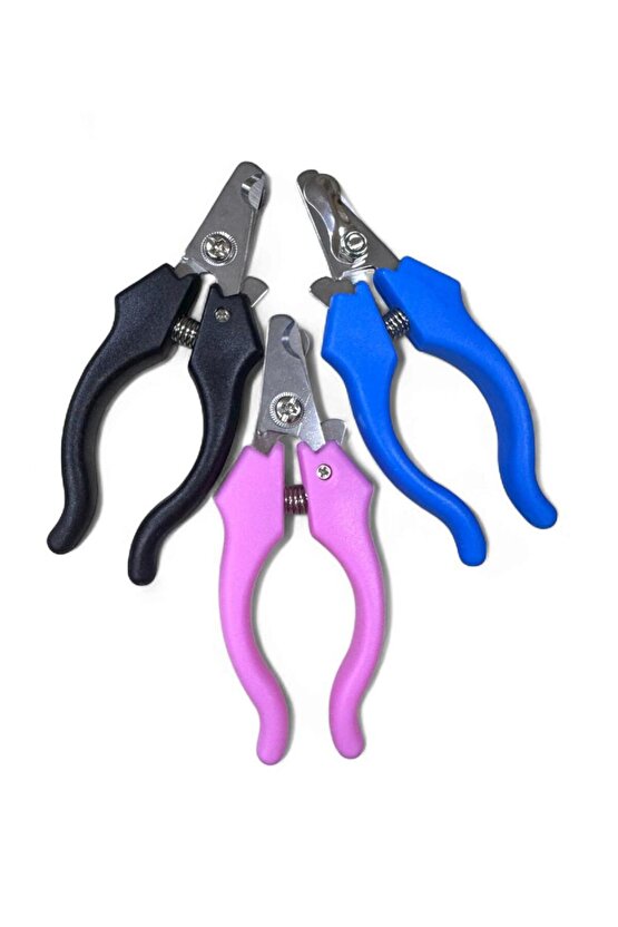 1 Adet Renkli Evcil Hayvan Tırnak Makası – Kedi ve Köpek Tırnak Kesme Aleti