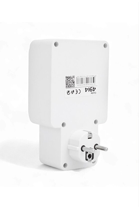 220 Volt - 16 Amper Tekli Akım Korumalı Sigortalı Priz