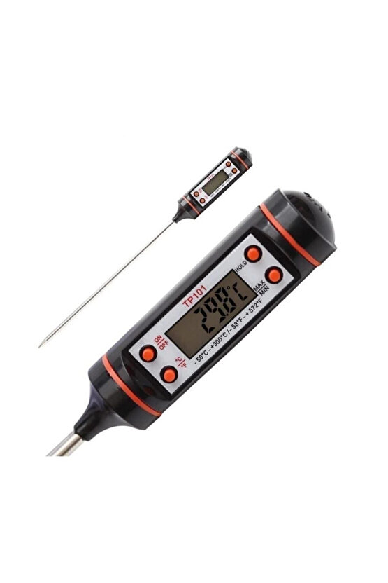 Tp Daldırma Saplama Tipi Dijital Gıda Sıcaklık Ölçer Termometre