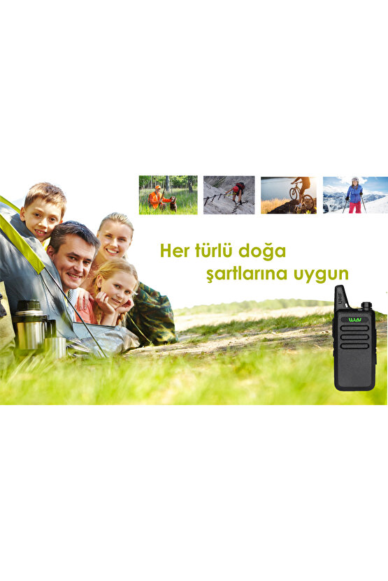 2 li SET Wln Telsiz Türkçe Mars Teknoben Tkstar serilerine inşaat kafe restoran cafe güzellik