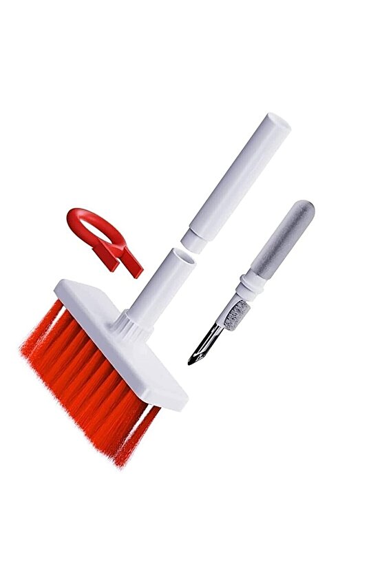 5in1 Kablosuz Bluetooth Oyuncu  Kulaklık Klavye Telefon Kamera Lens Temizleme Fırçası Kalemi