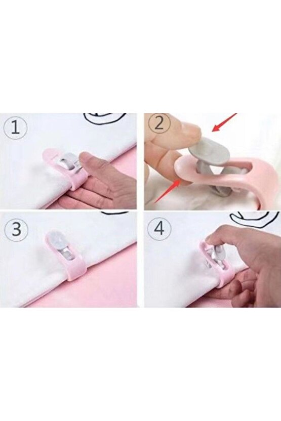 Yeni Estevia Urg Mandallı Yorgan Sabitleme Klipsi 10 Adet Company