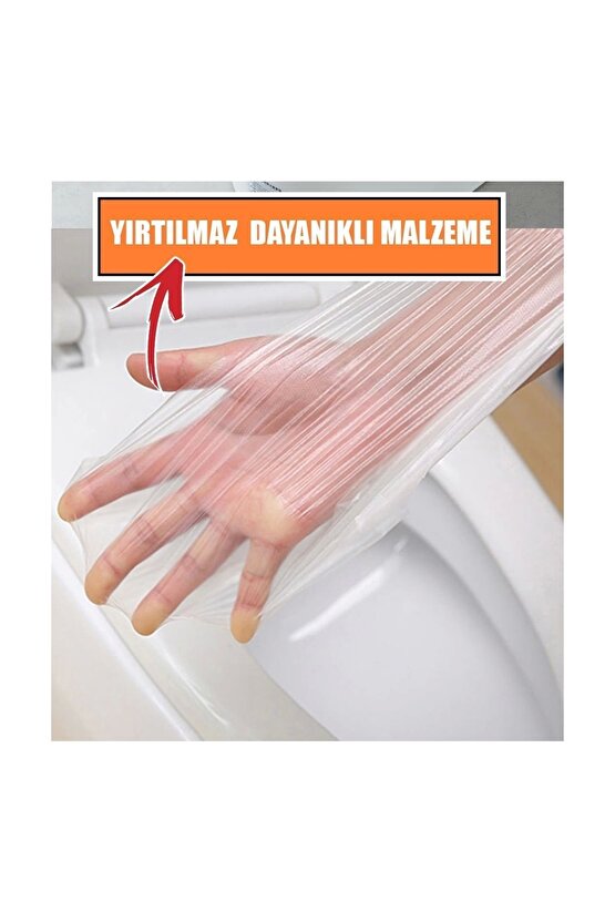 ŞEFFAF KLOZET KAPAĞI KILIFI (50 ADET)