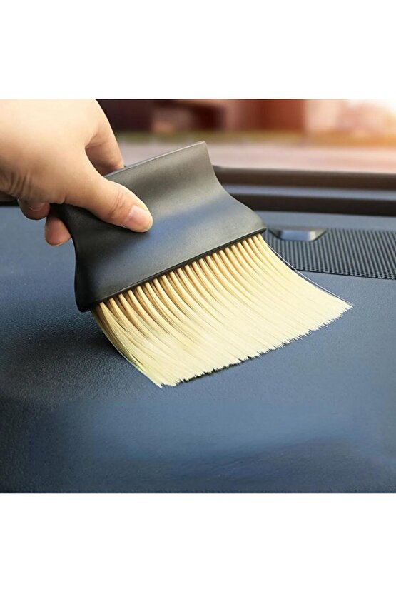 Araç İçi Detaylı Temizlik Fırçası Oto Araba Klima Havalandırma Premium Yumuşak Tüylü Fırça