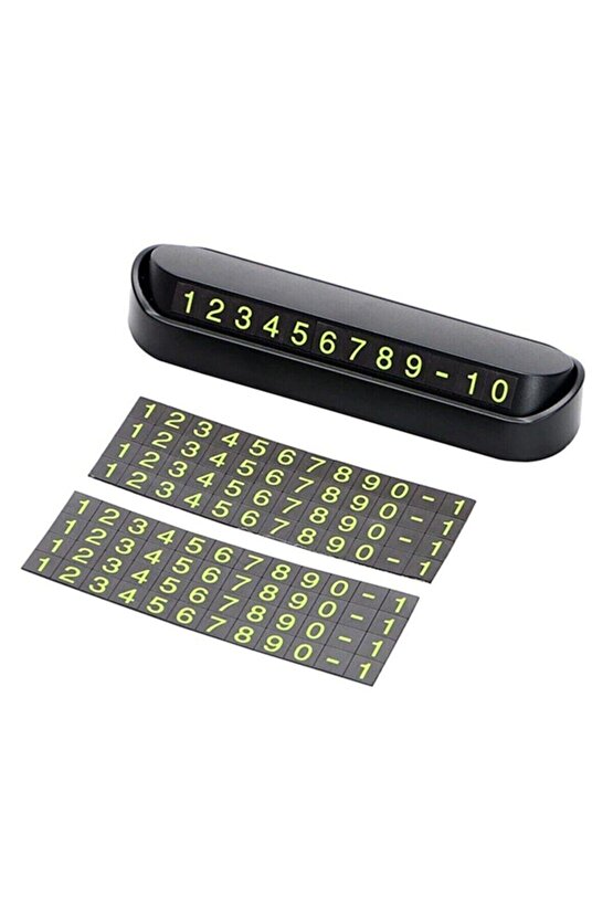 Araç Numaratörü Tüm Araçlara Uyumlu Araç Numaratör Araba Telefon Numaralık Parkmatik