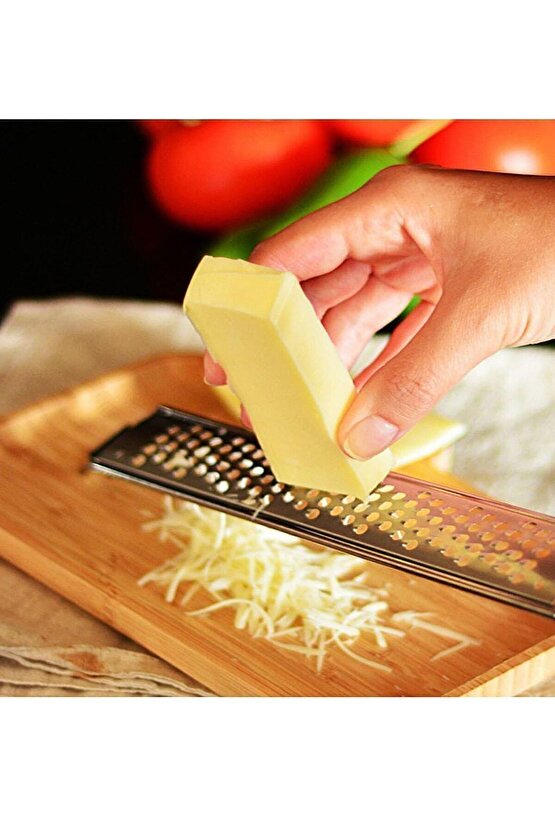 Uzun Limon Peynir Sarımsak Rendesi, Uzun Rende, Pratik Uzun El Rendesi Asorti Renk