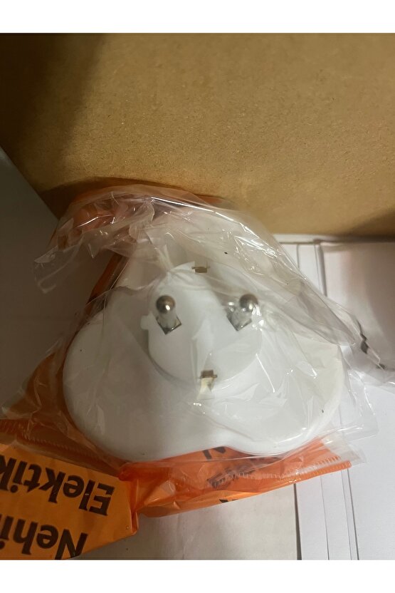 Topraklı Üçlü Fiş Priz Yonca Golyat 3lü Adet