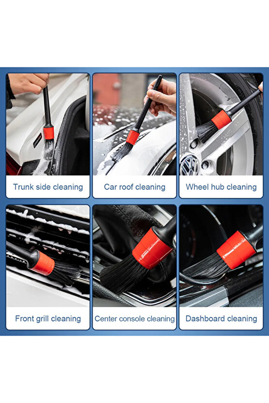 2 Yıl Araba İç Dış Temizleme Fırçası,Oto Detay Ürünleri,Araç İçi Toz Alma Fırçası, Oto Süpürgesi