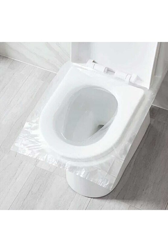 10 Adet Tek Kullanımlık Klozet Örtüsü