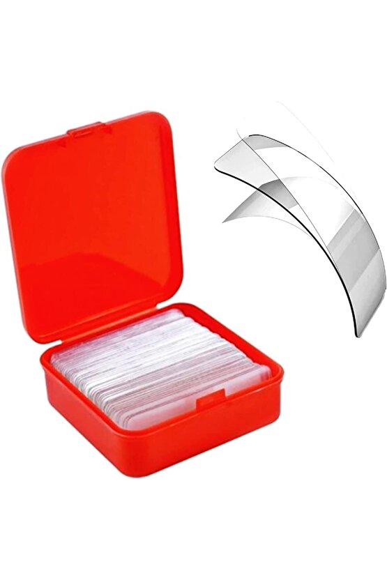 60 Parça Çift Taraflı Nano Bant Montaj Bandı Sabitleyici Yıkanabilir Jel Bant 1cm*4.5