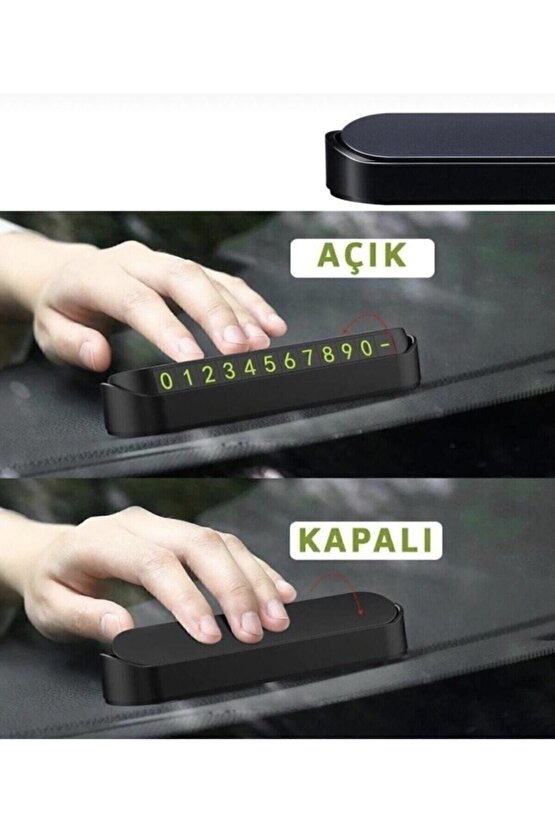 Araç Torpido Üstü Numaratör Aç Kapa Numaratör Açılabilir Numaratör