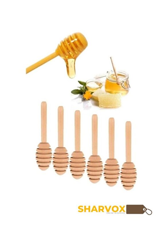 Bal Kaşığı 6lı Set – Dayanıklı ve Şık Tasarımlı, Mutfak İçin Pratik Araç