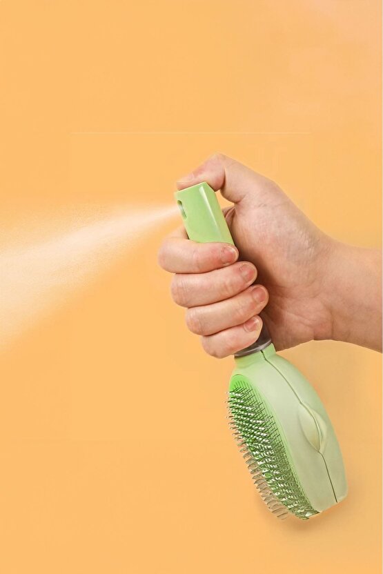 Sprey Hazneli Evcil Hayvan Tüy Toplama ve Temizlik Fırçası – Kedi Köpek Bakım Fırçası