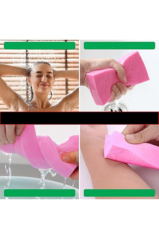 Ölü Derilerden Arındıran Sünger Kir Sökücü Sünger Peeling Banyo Vücut Duşu Süngeri