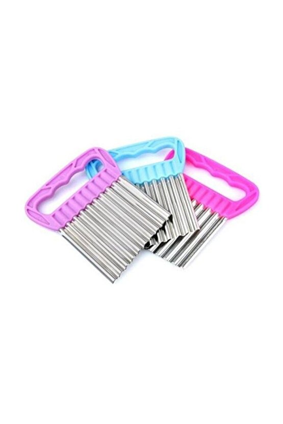 Pratik Patates Meyve Sebze Doğrama Dilimleme Cips Bıçağı Han-kos-pat7048