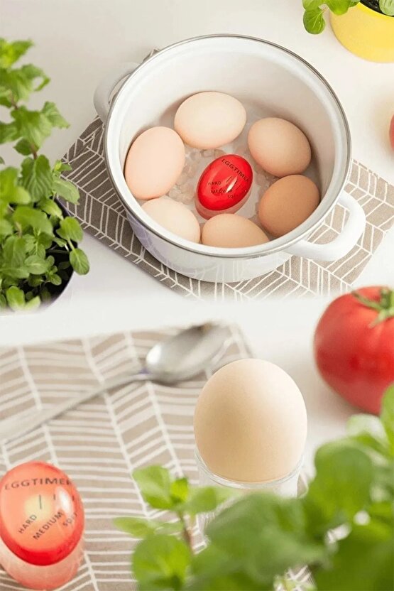 Yumurta Zamanlayıcı Egg Timer Pişirme Haşlama Süresi Aparatı Zaman Ayarlama Göstergesi