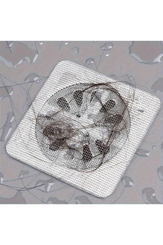 10 ADET Pratik Banyo Gider Süzgeci Saç Yakalayıcı Süzgeç Banyo Duş Gider Tıkanık Önleyici