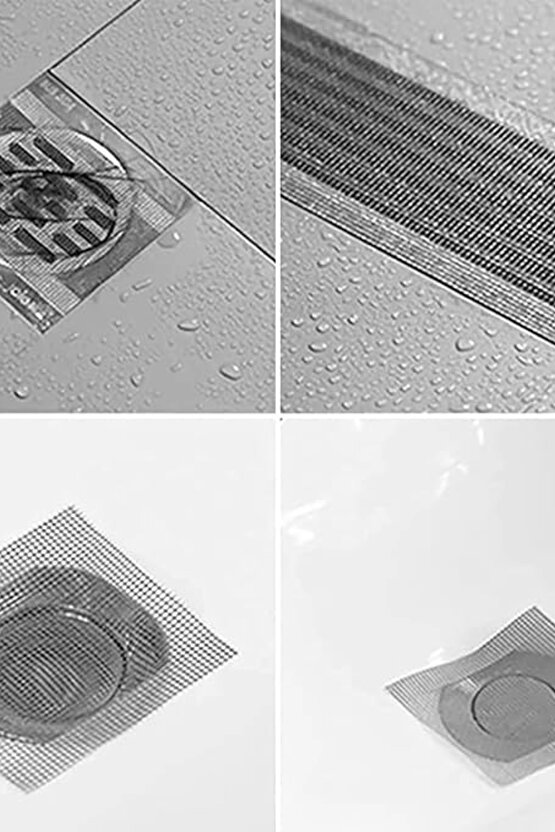 Çok Amaçlı Gider Süzgeci, Saç Kılı Tutucu Ve Sineklik Tamir Kiti 12 Cm * 4 Metre