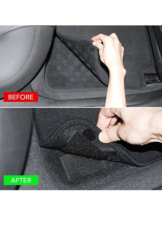 1 Adet Halı Kilim Koltuk Örtüsü Kaydırmaz Sabitleyici Cırt Yıkanabilir Kendinden Yapışkanlı Ped