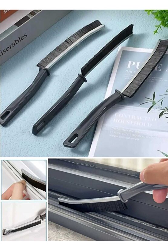 Çok Amaçlı Multi Ince Temizlik Fırçası Derz Arası Banyo Mutfak Lavabo Detay Temizleme