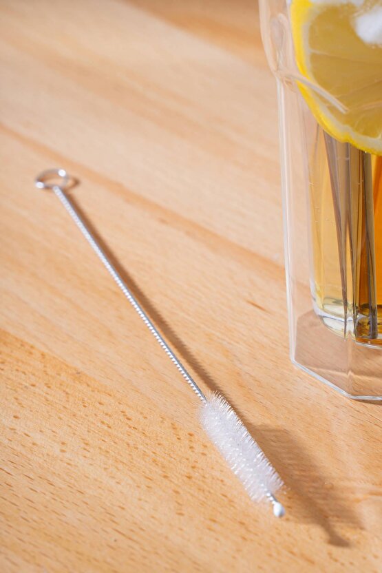 7 Parça Cam Pipet ve Temizleme Fırçası