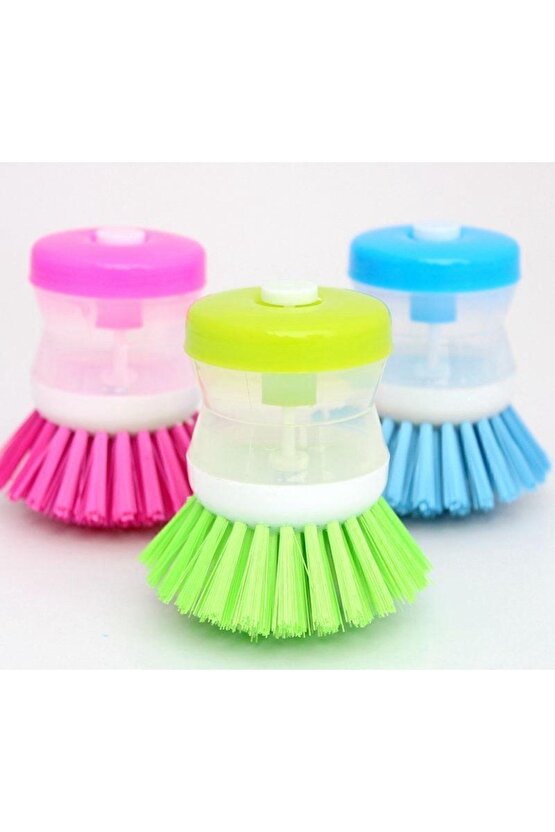 Deterjan Hazneli Bulaşık Yıkama Fırçası