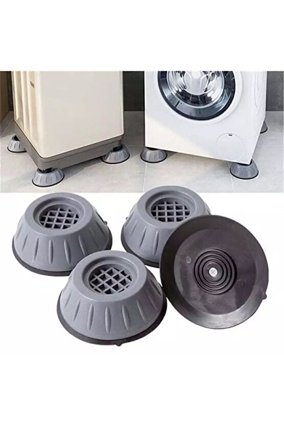Dinçer Avm Çamaşır Makinesi Titreşim Engelleyici Stoper 4 Lü Set