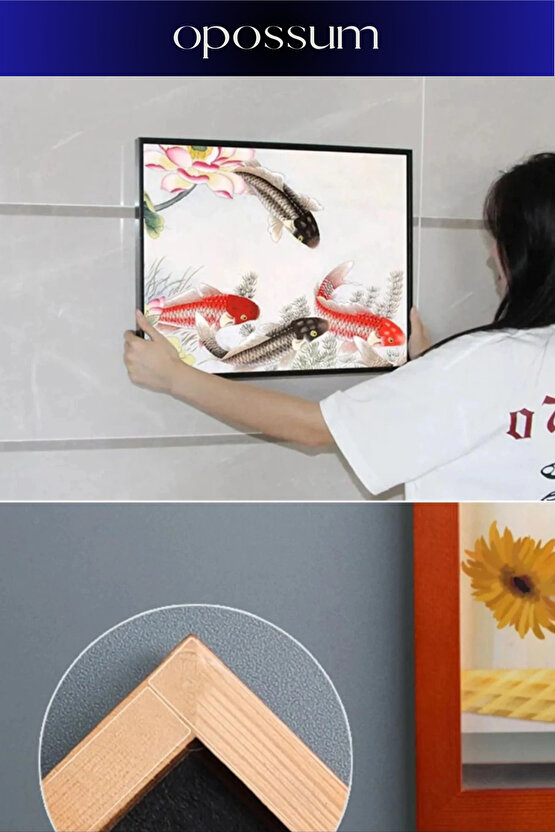 Özel Üretim Süper Güçlü Kolay Çıkarılabilir Çok Amaçlı 60 Parça Çift Taraflı Şeffaf Bant 1 Adet