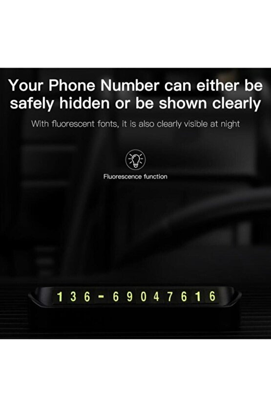 Tel Fosforlu Araç Içi Numaratör