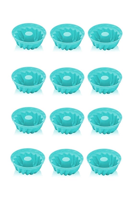 12li Sililkon Muffin Kek Kalıbı