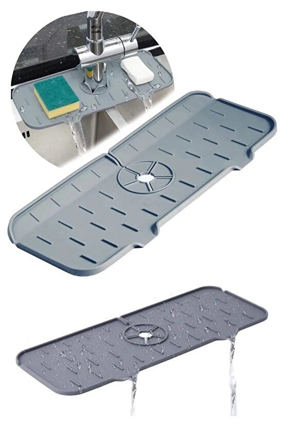 Betygoup Su Tutucu Musluk Matı Mutfak Ve Banyo Koruyucu Musluk Ve Lavabo Matı Musluk Tezgah Üstü Mat