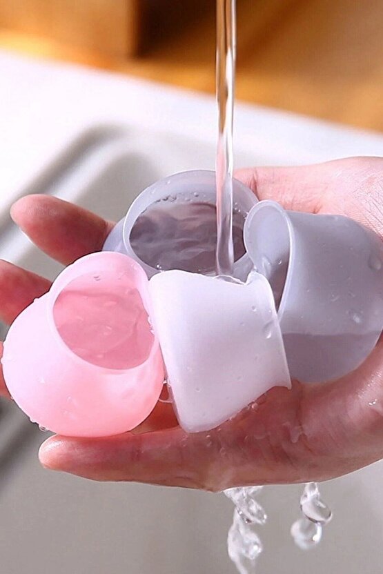 32 Adet Çizilmeyi Önleyen Parke Koruyucu Beyaz Silikon Sandalye Sehpa Ayağı