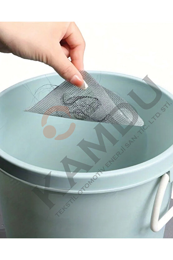 5 Adet 9x9 cm Yapışkanlı Lavabo Gider Süzgeci, Böcek Önleyici, Kıl Tüy Önceleyici, Lavabo Süzgeci