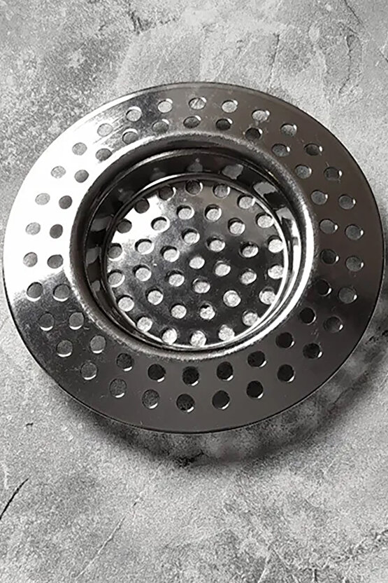 1 Adet Paslanmaz Çelik Lavabo Tahliye Süzgeci Metal Lavabo Süzgeç Metal 1 Parça