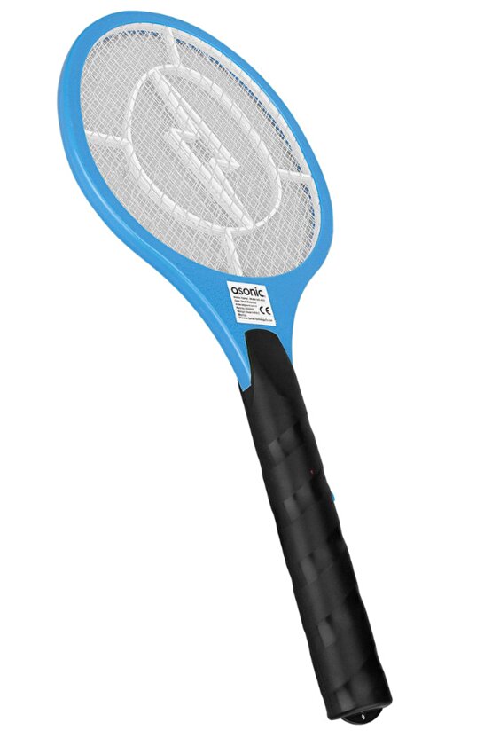 Kalem Pilli Mavi Raket Sinek Öldürücü Sinek Raketi Sivrisinek Öldüren Elektrikli Sineklik