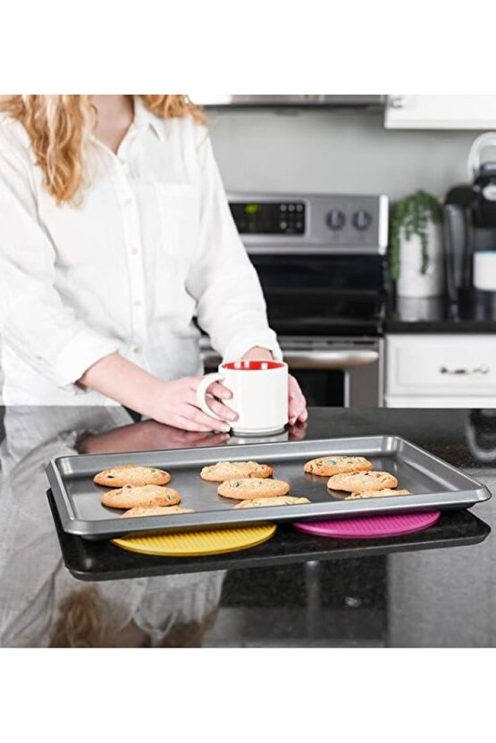 2li Silikon Nihale Petek Desenli, Kalburabastı Kalıbı, Tutacak