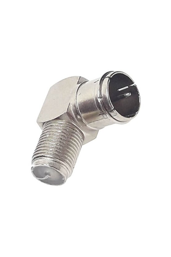 F Konnektör L Fiş Quick Geçişli L Tip 90 Derece F Hızlandırıcıı