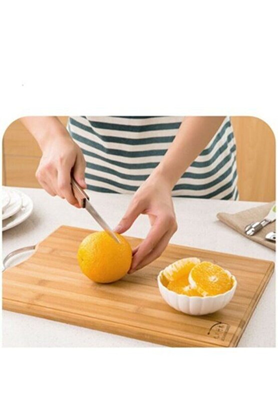 Antibakteriyel Kesme Doğrama Sunum Tahtası 2’li Set
