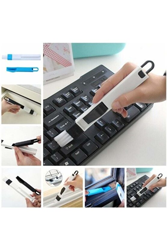 Mlvx Klavye Ve Pencere Oluğu Temizleme Fırçası Mini Kürekli Mlv Blsm Mıknatıslı Çok Renkli Belirtilm
