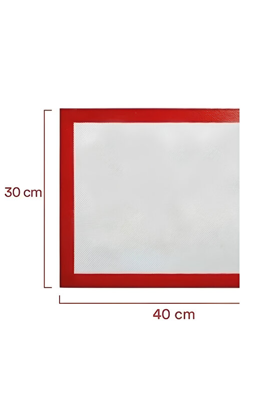 Silikon Yıkanabilir Fırın Pişirme Matı