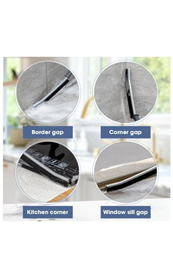 Çok Amaçlı Multi Ince Temizlik Fırçası Derz Arası Banyo Mutfak Lavabo Detay Temizleme Fırçası 1 Adet