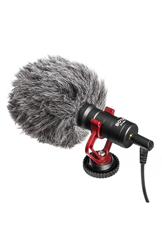 By-mm1 Profesyonel Süngerli Kardiyot Kondenser Mikrofon