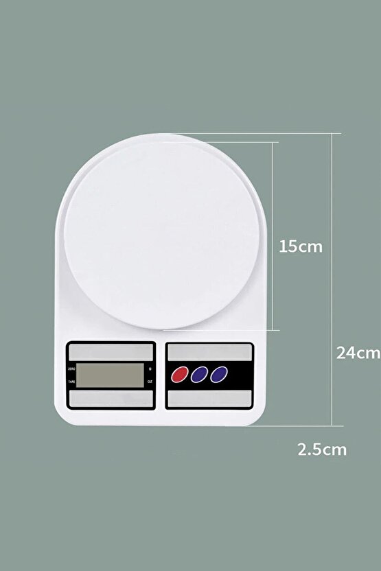 Küçük 1gr Dijital Hassas Tartı Elektrikli Ev Aletleri Mutfak Terazisi 10 Kg Hasas Terazi