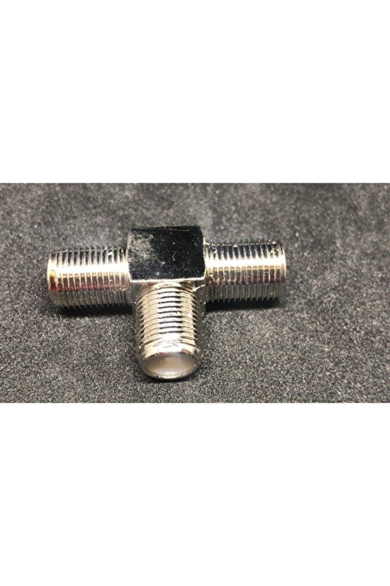 F Konnektör T Dişi - Dişi - Dişi 5 Adet