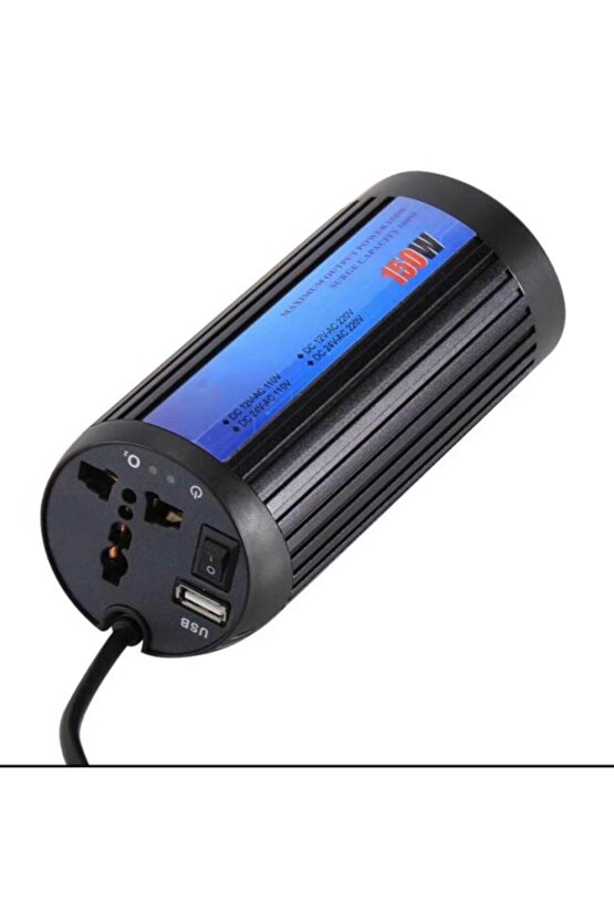 Powermaster 150 Watt Dc12v-ac220v Çakmaktan Power Inverter