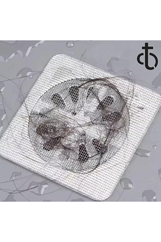 10 lu Lavabo Süzgeci Banyo Gider Süzgeci Sineklik Tamir Kiti Telli Gider Saç Toplayıcı