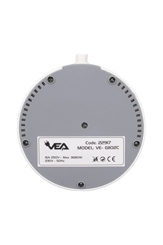 Byrkrg Vea Ve- G1102C 2Li Usb + Type-C Girişli Telefon Standlı 1.5 Metre Grup Priz Byrnew