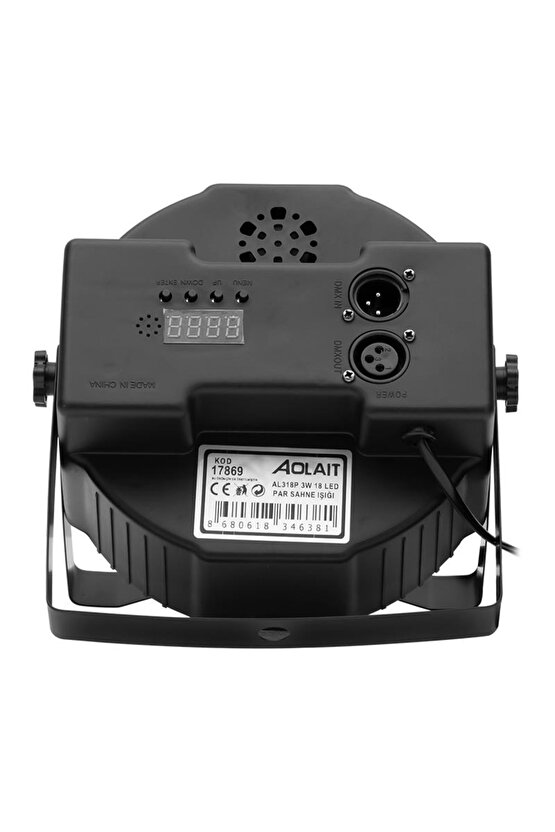 Aolait 18*3 Rgbw Ses Duyarlı Led Par Işık
