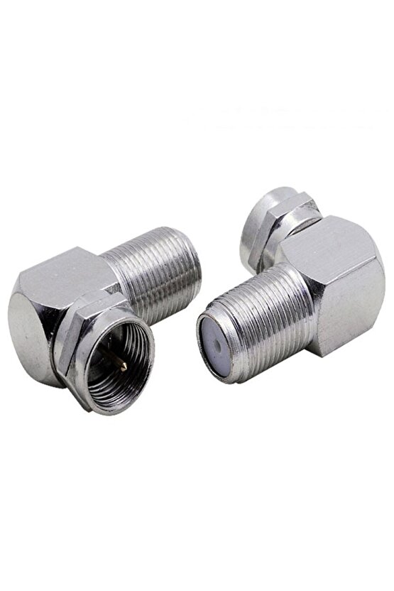 Powermaster L 90 Derece F L Çevirmeli Konnektör