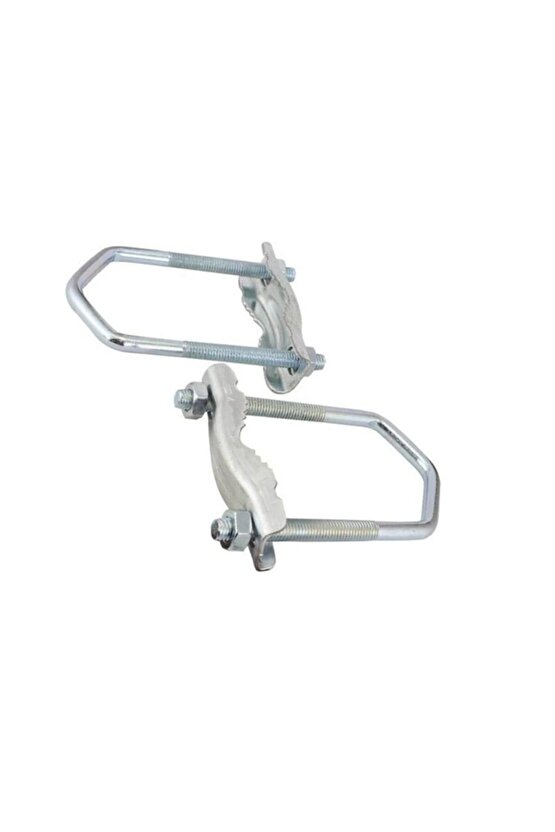 Anten Kelepçesi 2 Li Balkon Montajı Için 10 cm